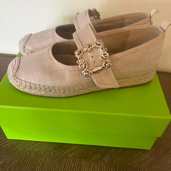 SAM EDELMAN Maddy Espadrille Mary Jane in Light Natural size 7.5 - Picture 10 of 12